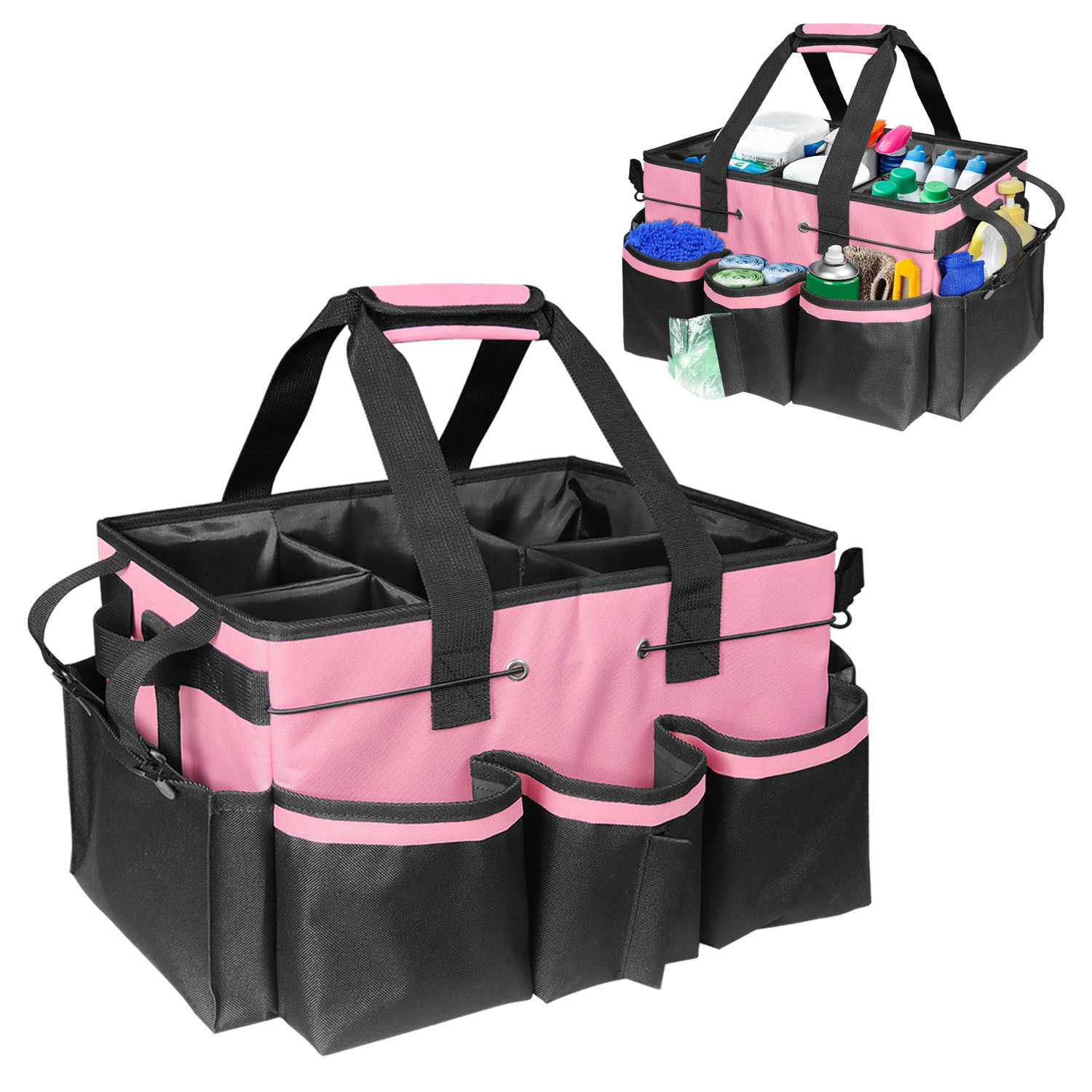 Cleaning Tools Storage Box Crossbody Cleaning Backpack Portable Cleaning Cleaning tools storage kit