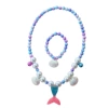 2# Blue Fishtail 2-piece set [transparent bag]
