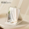 Gentle white (PU leather mirror) 16.5*11cm