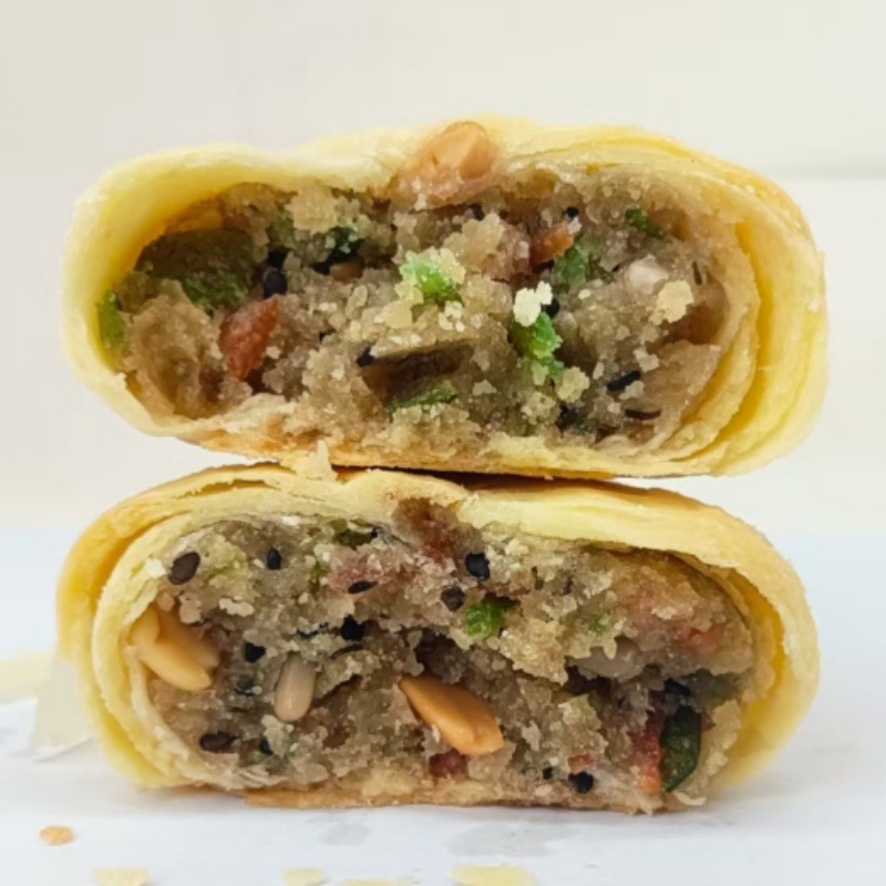 椒盐香葱月饼老式中秋月饼经典零食糕点椒盐香葱月饼|undefined