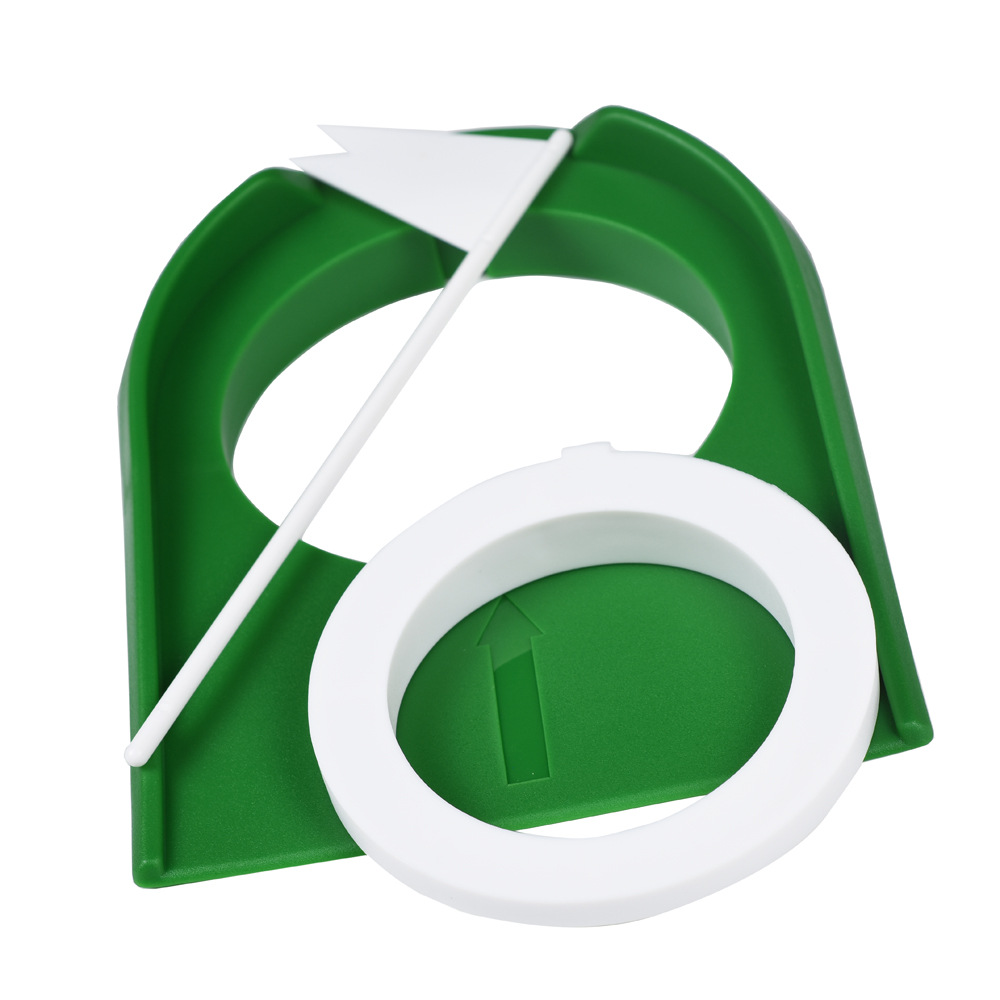 Golf putter Placa de putter de plástico de la placa de putter Golf desmontable