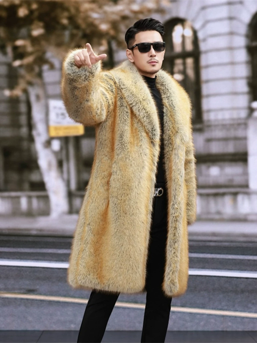 Зимнее длинное пальто, модное пальто