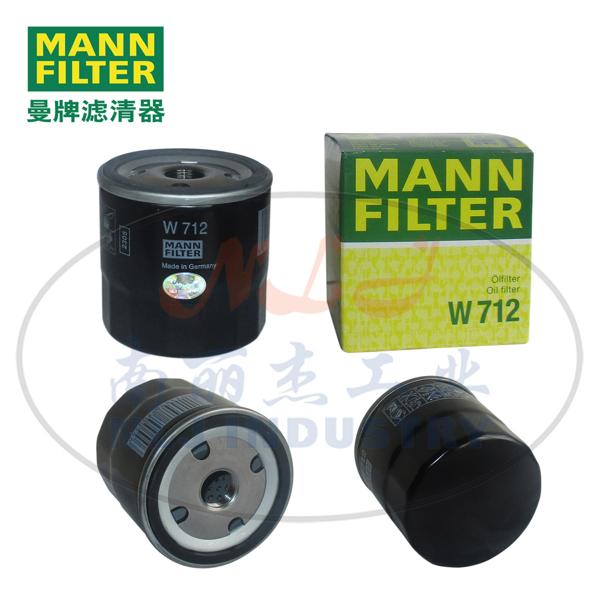W712 (产地:德国)MANN-FILTER(曼牌滤清器)油滤