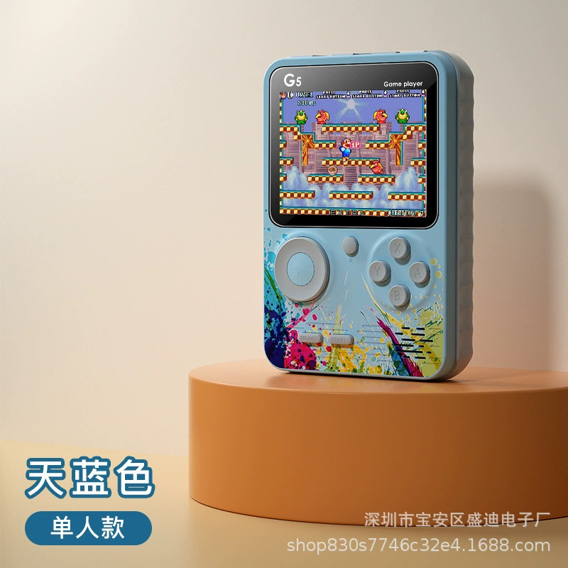 Retro fighting game console for double, nostalgia, 3.0inch, (Cross-border trading)