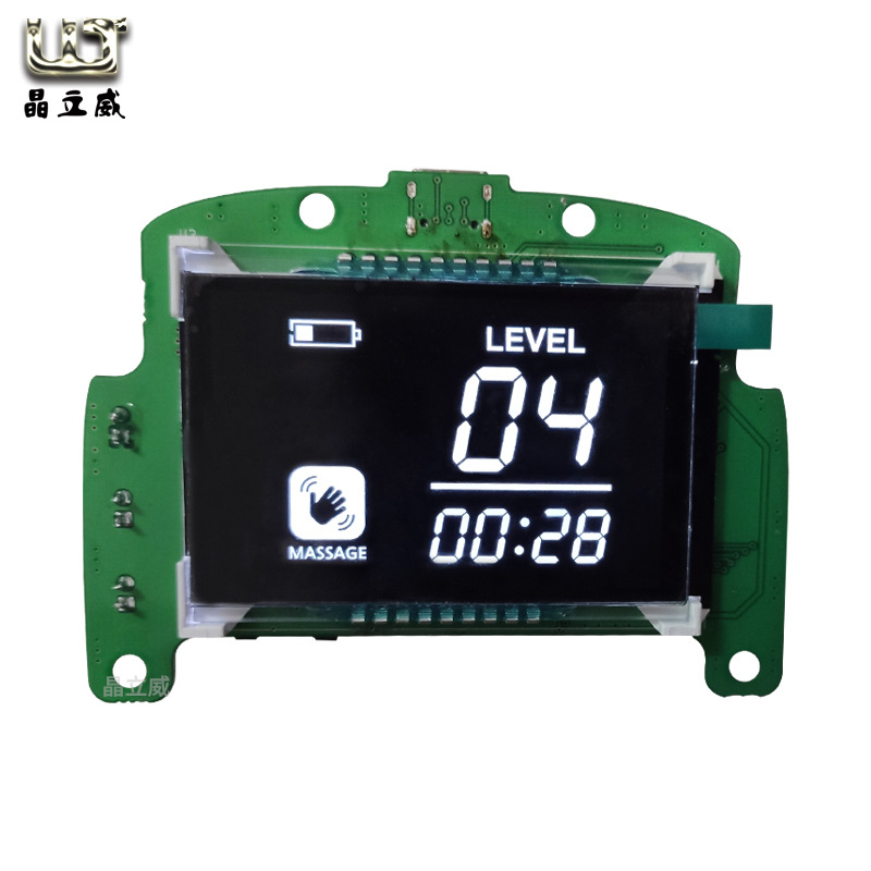 水壶LCD段码VA显示屏奶瓶加热器定时提醒喝水水杯TN液晶屏屏幕
