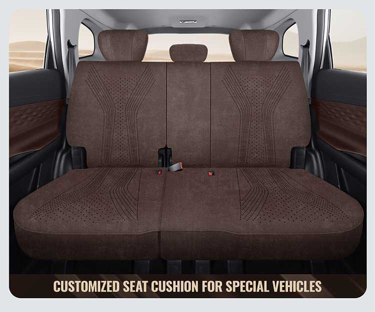Chery Tiggo 8 Special Seat Cover 2627 5th Generation All-Season Universal Suede Car Seat Cushion Full Cover Seat Pad