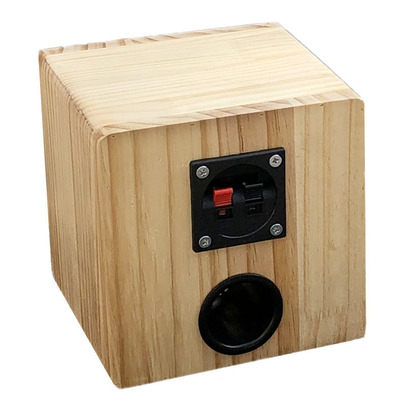 Solid wood case for home use, wooden box for car audio, handmade wooden subwoofer, self-made empty speaker enclosure