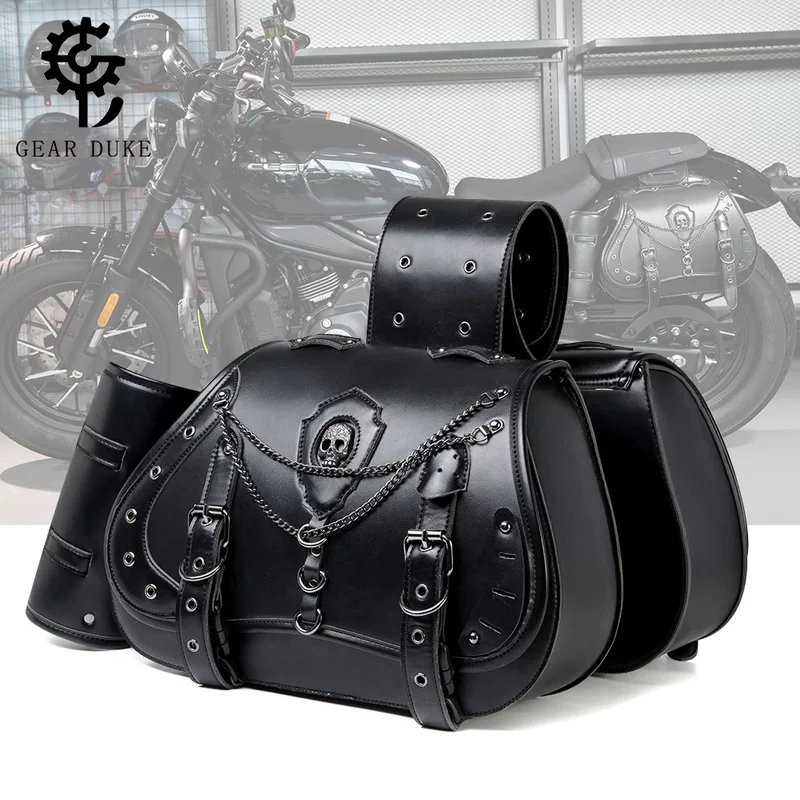 Средневековые ретро-аксессуары для Harley-мотогציан модифицированная боковая кромка багажа круизного оборудования пограничная сумка рыцарский подвесной мешок