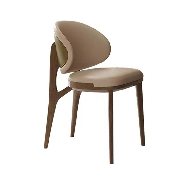 Mesa de comedor de hotel de caja de madera maciza cadena de restaurantes occidentales diseñadores de estilo antiguo asiento de tela de caña
