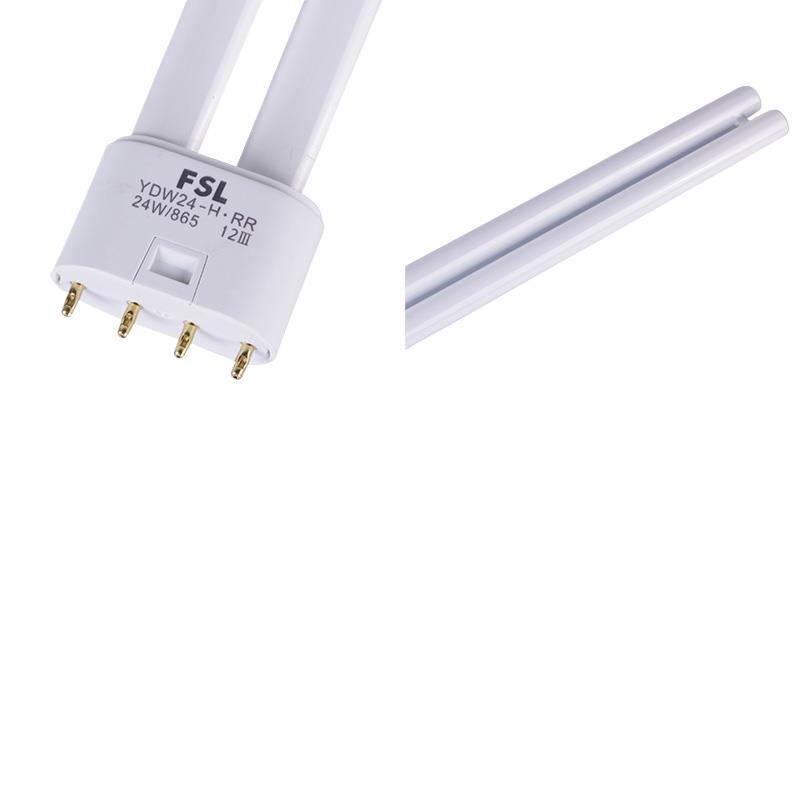 ✅ 佛山照明 H チューブ 4 ピン昔ながらの h タイプ 40W55W 三色ランプロングストリップ家庭用省エネランプ 24W3|undefined