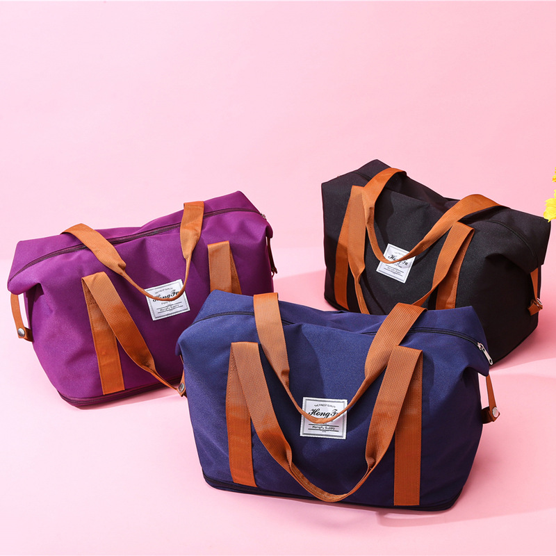 Bolsa de yoga expandible, bolsa de viaje de mujer, bolsa de ejercicios de gran capacidad, bolsa de viaje de negocios, bolsa de equipaje universal