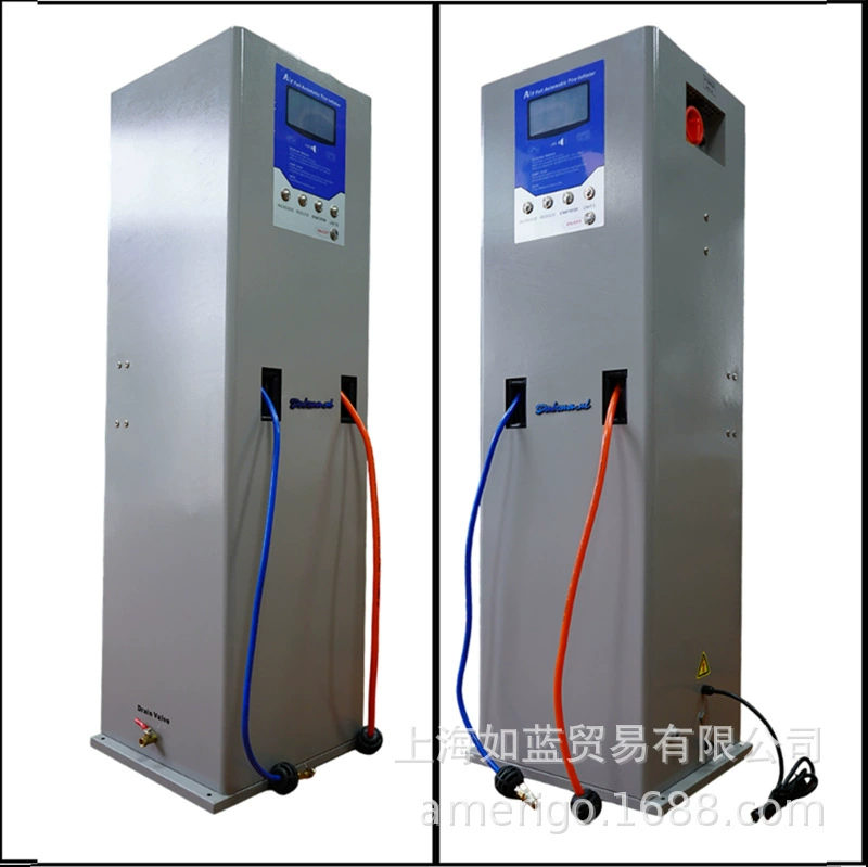 DATONA полностью автоматическая автомобильная шина вертикальный надувной станок AMG-18B встроенный воздушный компрессорный, с водяным барабаном