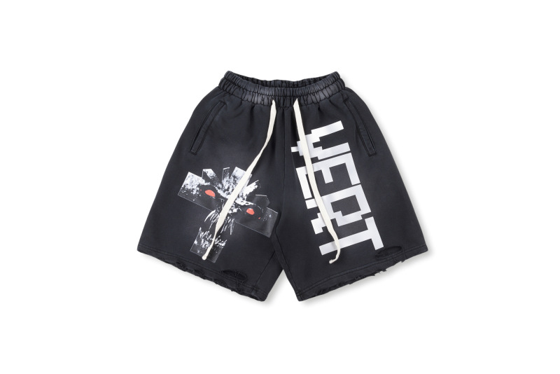 跨境外贸男女明星同款Vertabrae sweatpants镶钻立体字休闲长裤|undefined