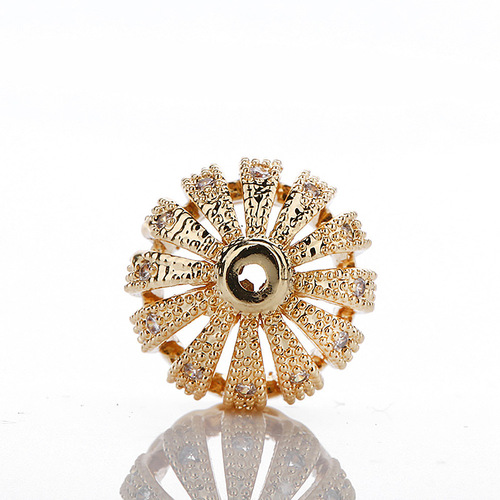 Amazon European and American Fashion Micro-Inlaid Crown DIY Jewelry Accessories Bracelets Clothing Accessories Manufacturer Wholesale Jewelry