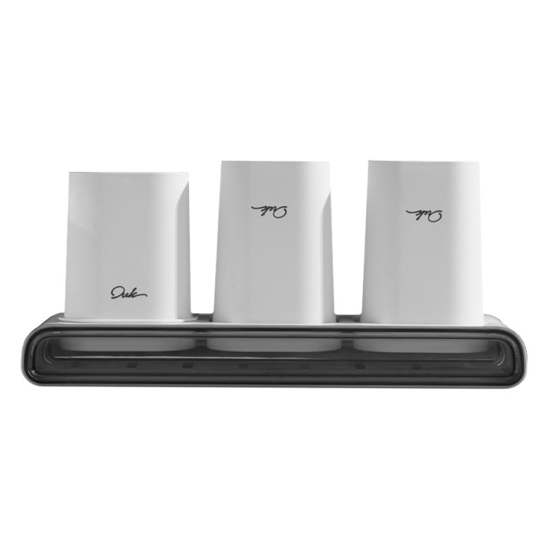 Ouyouke cepillo de dientes titular de la Copa Diente traje de baño sin ponche cepillo de dientes enjuague bucal portavasos Diente DE LA Copa de almacenamiento de dientes