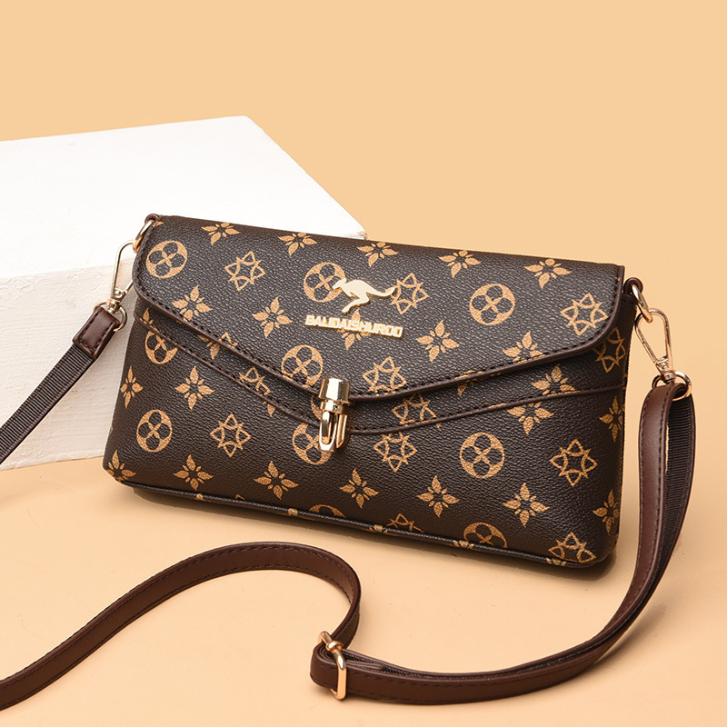 Mother bag 2023 new women's shoulder bag simple all-Match pattern small change mobile phone bag crossbody small bag fashion