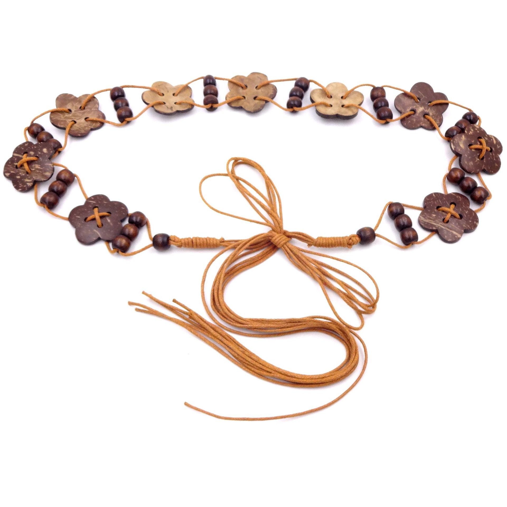 Woven ethnic retro belt