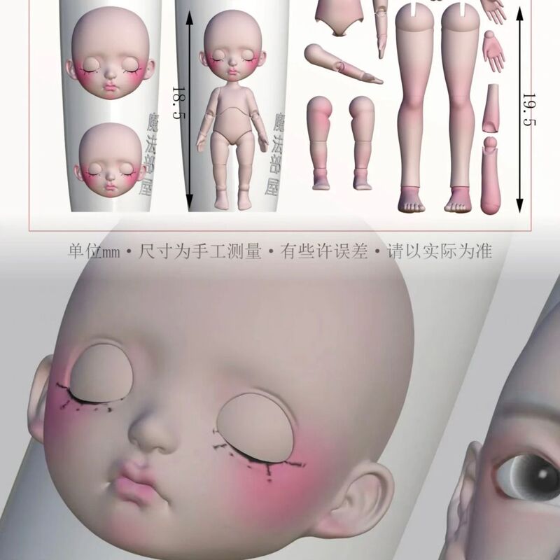 Face Doll Nail Art Mold, Doll Bjd Face Mold, Face Doll Head Three-Dimensional Silicone Mold, Wearable Nail Accessories Face Doll Nail Art Mold, Doll Bjd Face Mold, Face Doll Head Three-Dimensional Silicone Mold, Wearable Nail Accessories