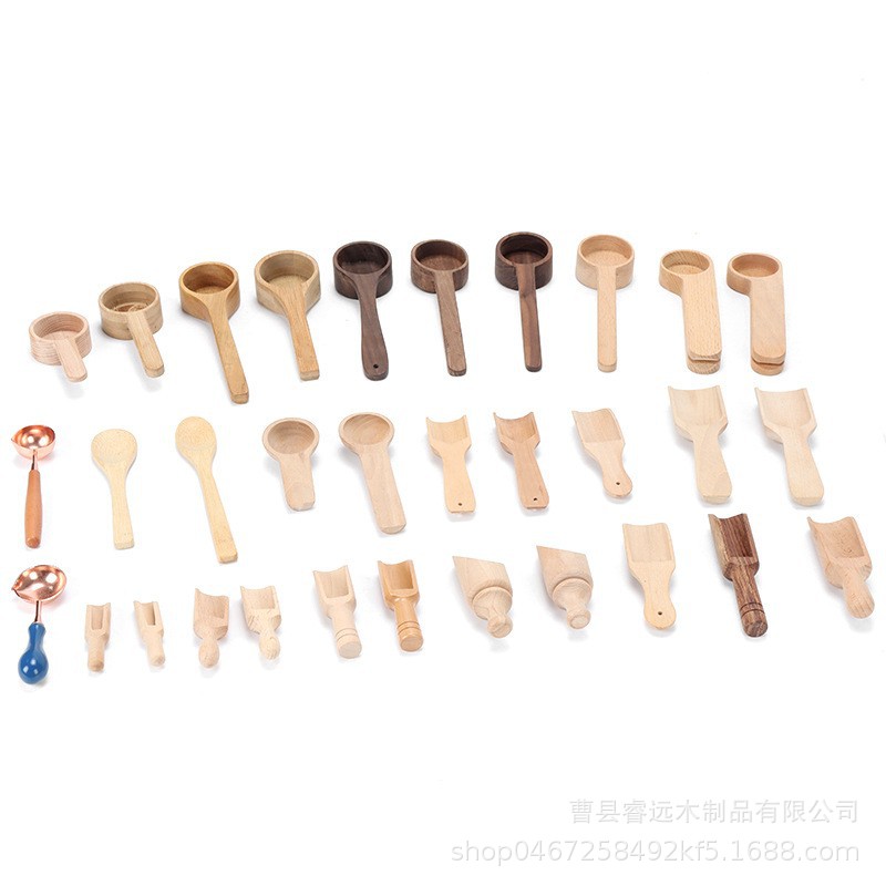 (Wholesale), wooden spoon, coffee milk powder, bath salt