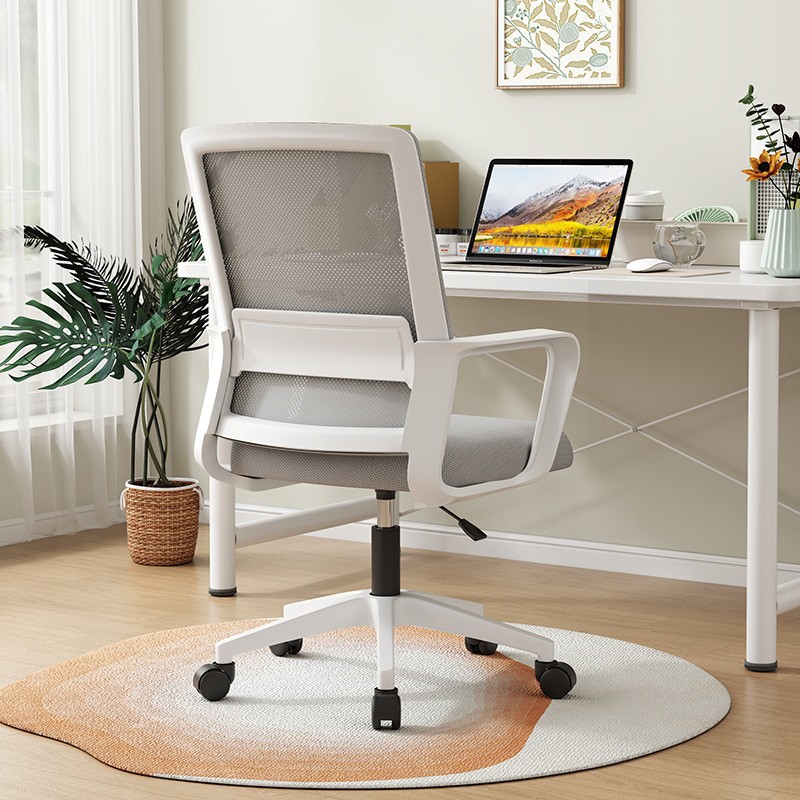 Silla de computadora silla giratoria silla ergonómica para el hogar silla de oficina estudio estudio silla de juegos de deportes electrónicos marco negro red negra