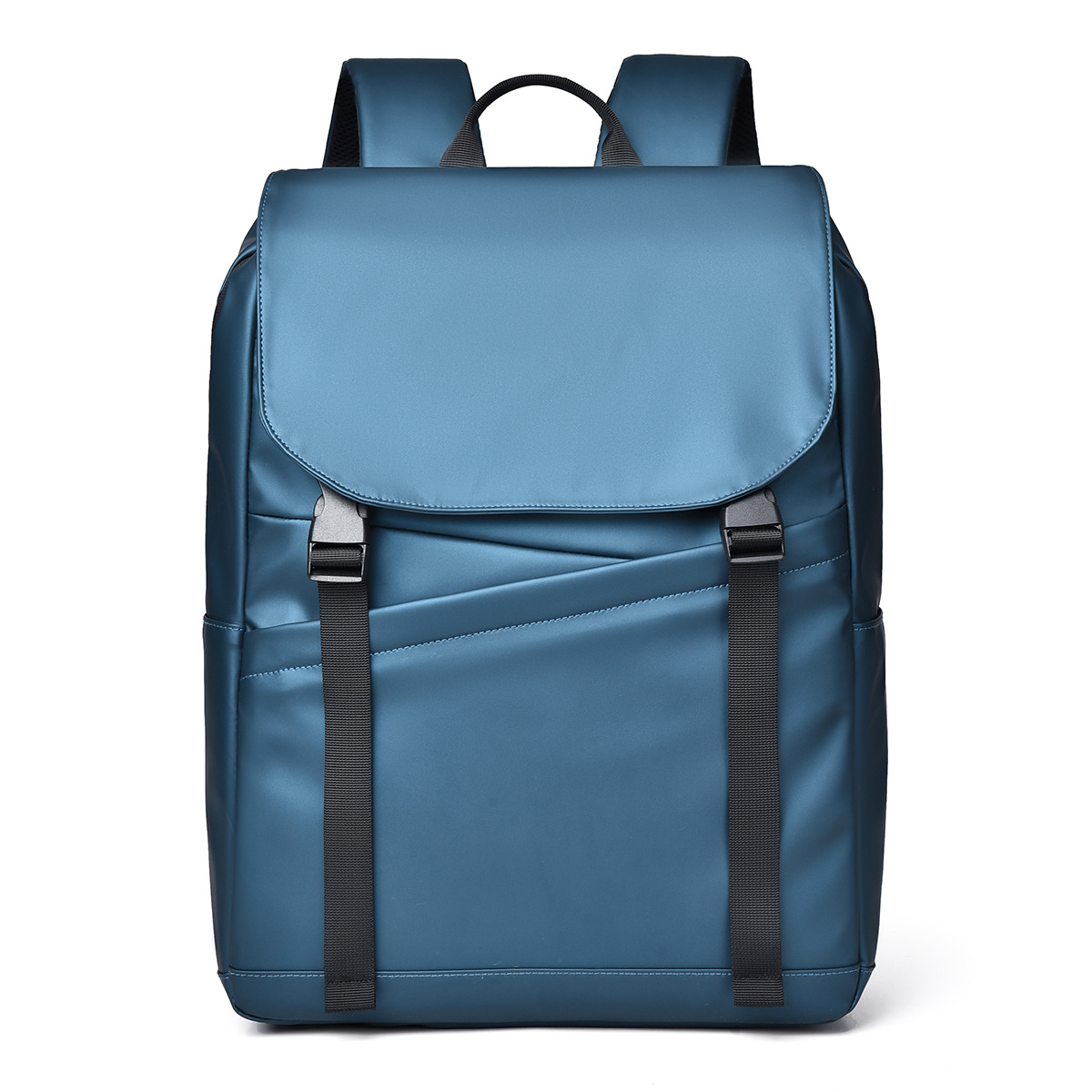 Bolsa de computadora de Negocios de ocio bolsa de hombro multifuncional para hombres bolsa de hombro de estudiantes universitarios de gran capacidad mochila tendencia mochila solapa