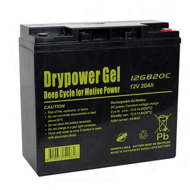 美国DRYPOWER蓄电池12GB50C 12V50AH电梯设备