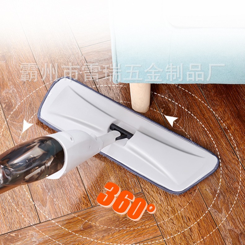 Mopa Giratoria de Doble Uso para Rociar y Limpiar con Agua, Mopa para Limpieza de Pisos, Lavado sin Manos, Envío Directo en una Sola Pieza