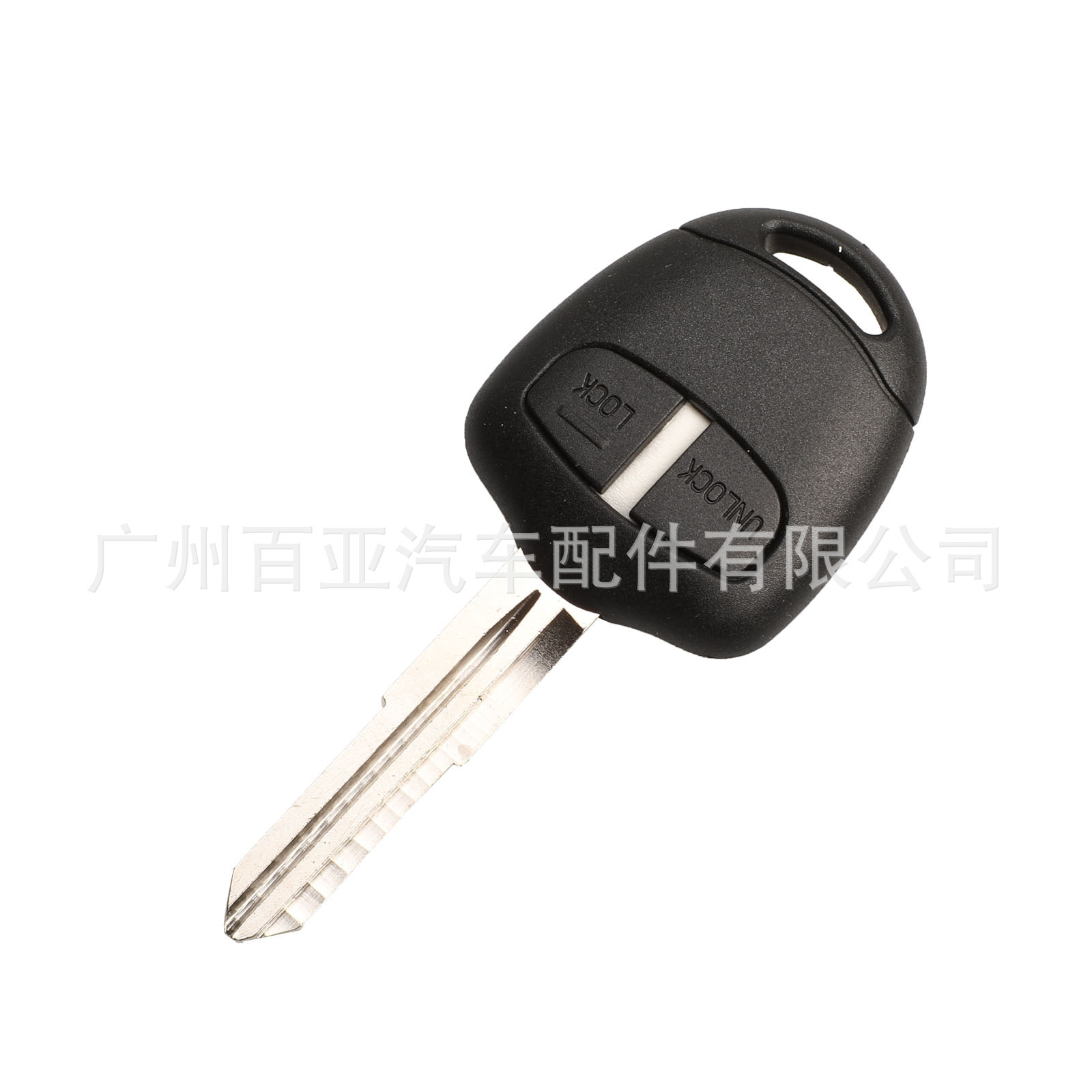Suitable for 2-key 3-key Mitsubishi Outlander Wing God Pajero straight plate remote control car key replacement shell