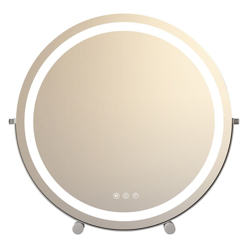 espejo de maquillaje led con lámpara de escritorio espejo de carga dormitorio red dormitorio grande alumno dimming