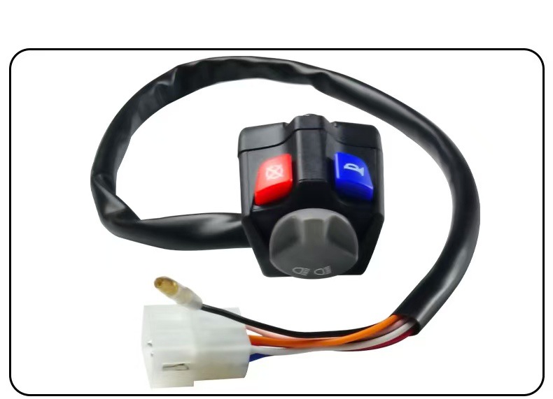 Off-Road Motorcycle Modification Parts Original Switch Suitable for Ktm High/Low Beam Switch Ignition and Shutdown Button