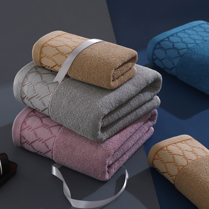 순수 코튼 타월 선물 페이스 타월 가정용 두꺼운 흡수성 페이스 타월 코튼 성인 목욕 타월 세트 제조 업체 도매