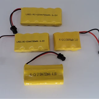 三分之二玩具电池组 NI-CD2/3AA700mAh 3.6V 4.8V 6.0V 变形金钢