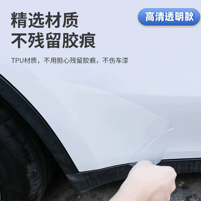Door, Car paint protective film