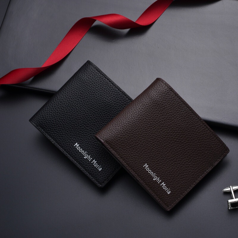 2025 New Short Wallet with Multiple Card Slots, Two-In-One, High-End Retro Trendy Minimalist Wallet and Card Holder Combo