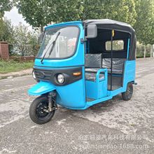 载客嘟嘟三轮车出口代步载客带棚燃油三轮车景区观光嘟嘟车