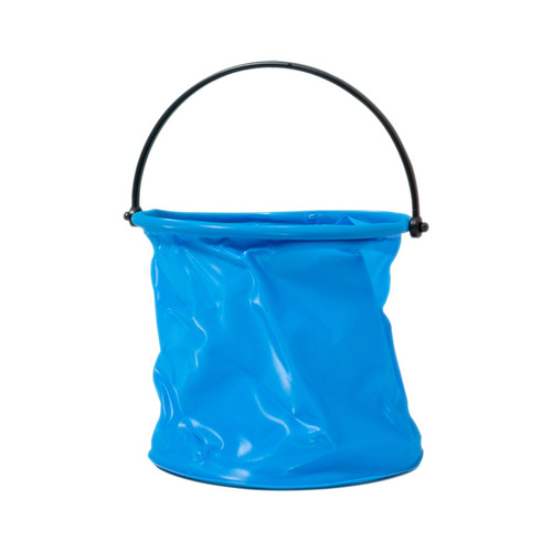 Rubber art folding bucket wholesale multifunctional fishing bucket portable outdoor sketching telescopic brush washing bucket