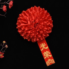 大紅花は光栄にも入隊しました。