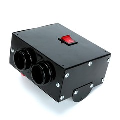 Car Heater 12V 24V Fast Heating Automotive Small Heating Warmer Indoor Heating Fog Eliminator Universal