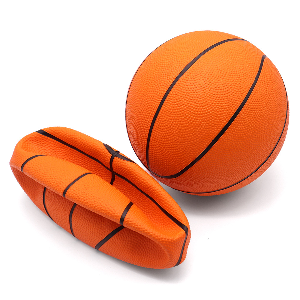 Pelota de juguete para mascotas Juguete de goma para perros Auto-hey baloncesto para aliviar el aburrimiento