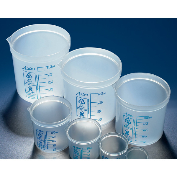 带凸缘聚丙烯烧杯