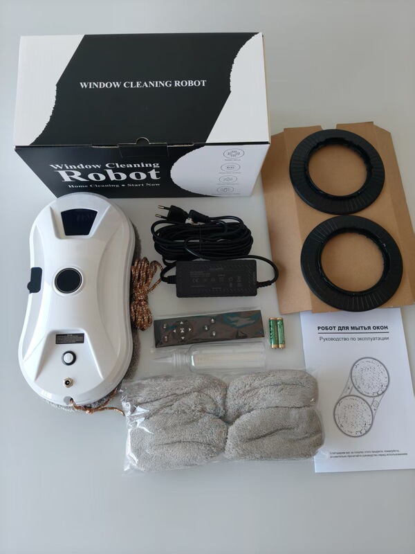 クロスボーダーホット販売全自動インテリジェント窓掃除ロボット自動水スプレー家庭用ガラスクリーナー|undefined