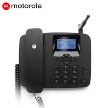 摩托羅拉無線插卡電話機座機FW400全網通4G移動聯通電信SIM手機卡