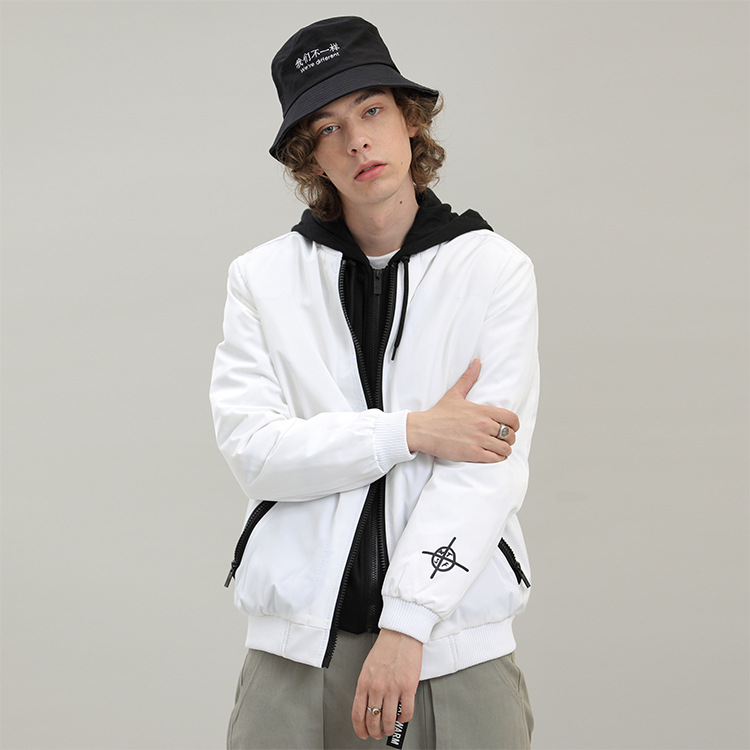 Chaqueta de Plumas para Hombre de Fibra de Poliéster Térmica para Invierno image 3