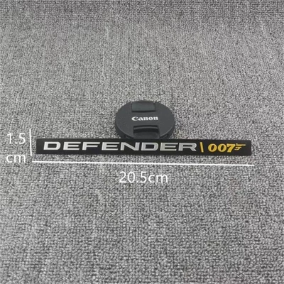 Suitable for Land Rover Defender 007 Collector's Edition Letter Logo Sticker, Rear Emblem, Defender Car Logo, Side Emblem (Car logo) - standard-defender007