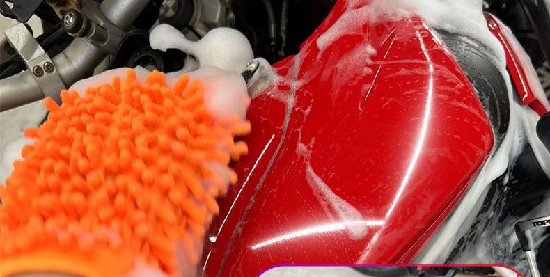 Motorcycle Fine Wash Foam Motorcycle Helmet Chain Cleaning and Maintenance Electric Bicycle Car Wash Degreasing Agent
