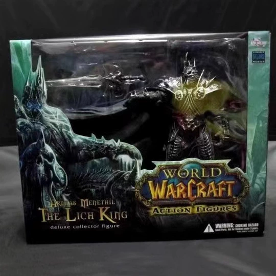 Аниме-фигуры игрушки DC7 World of Warcraft Лич-Кинг-Алзас украшение модель оптом