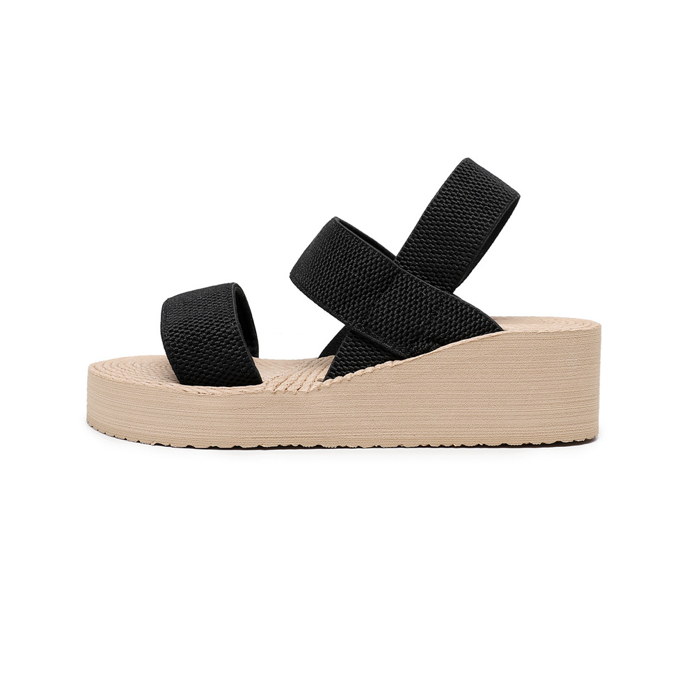 Title 23, Kadın Yeni Moda Çapraz Askılı Trend Kalın Taban...