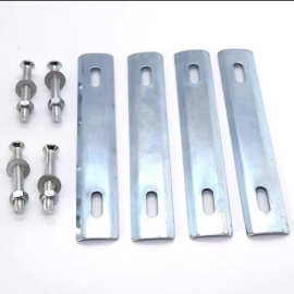 自行车后座车篮固定螺丝固定车筐夹片后架垫片儿童座椅后置安装