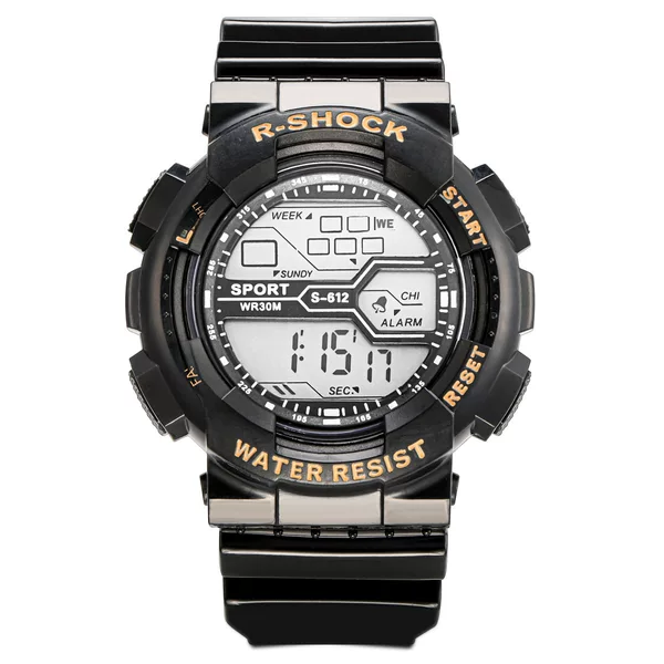 Electronic watch calendar week night light alarm clock student watch waterproof