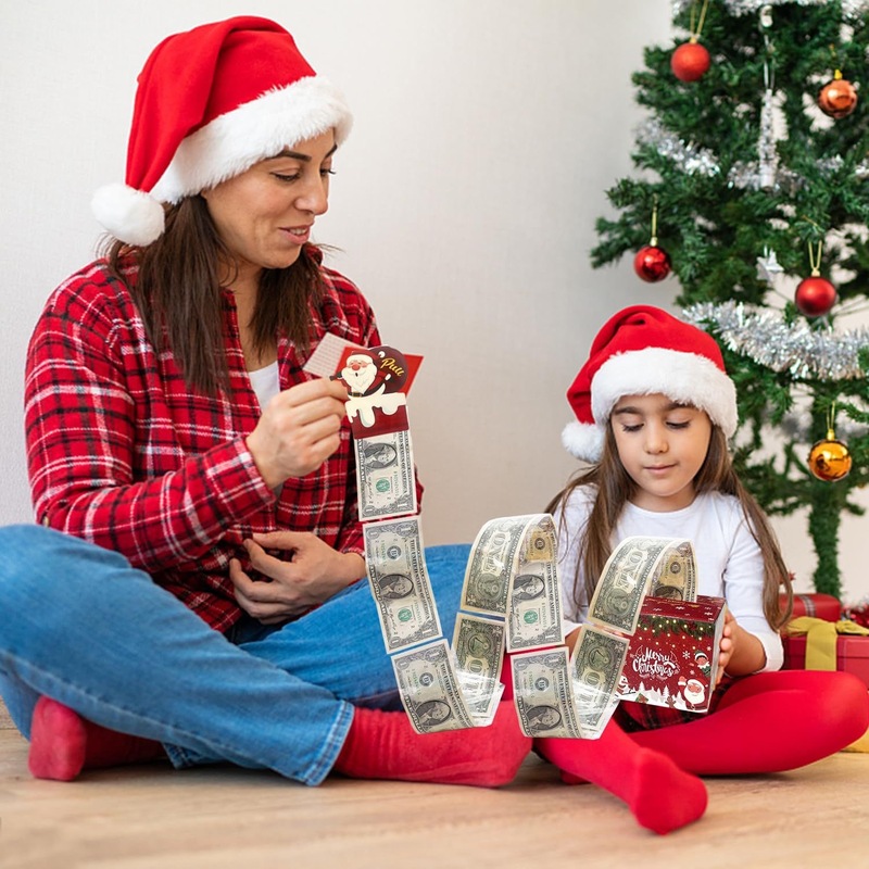 クリスマス現金引き出しボックスアレンジクリスマスパーティーパーティー装飾誕生日ギフトボックス引き出しボックス|undefined